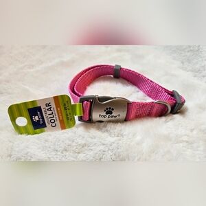 NWT Top Paw Adjustable Collar - size medium